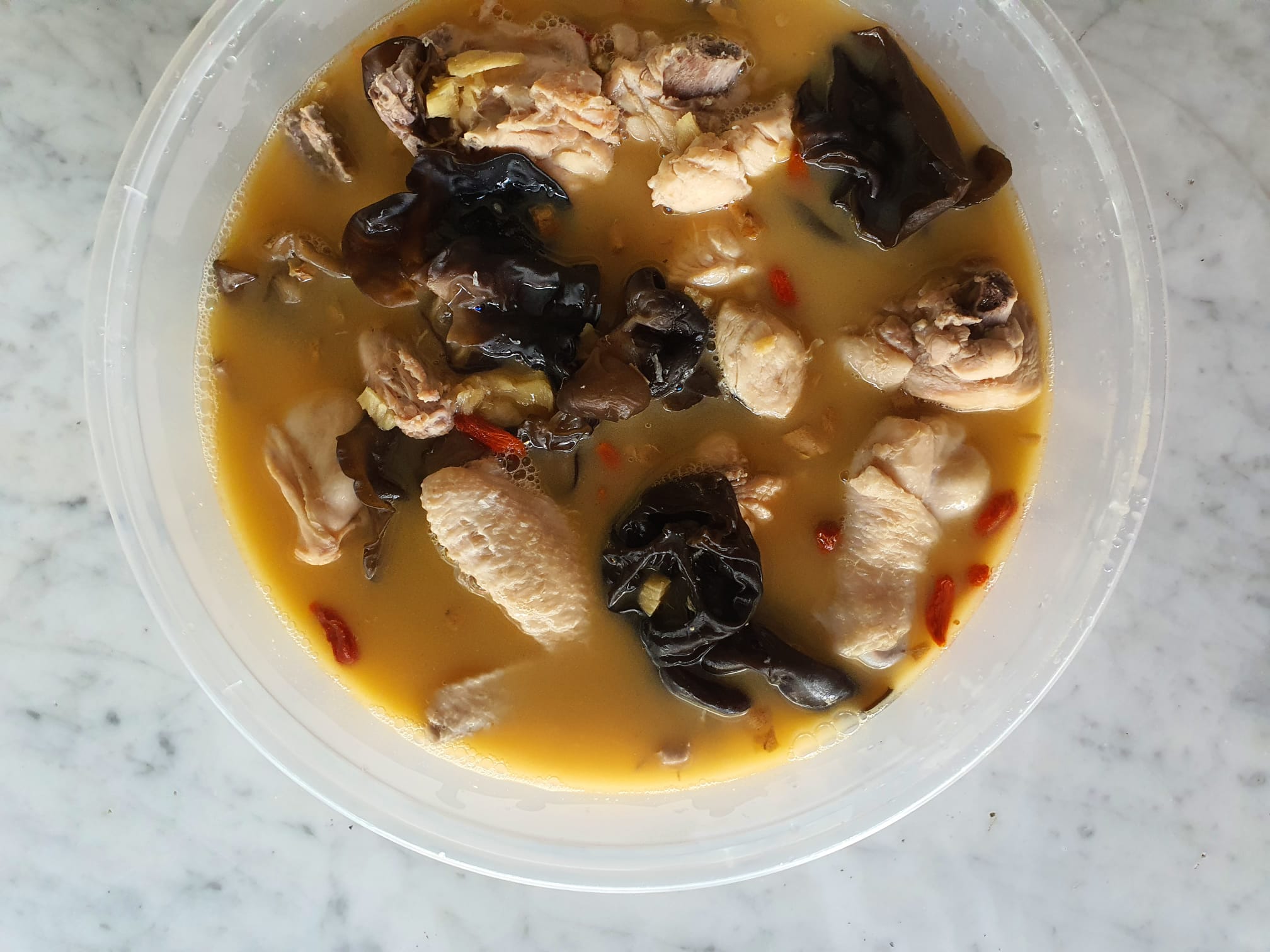 Hakka Rice Wine Chicken Soup