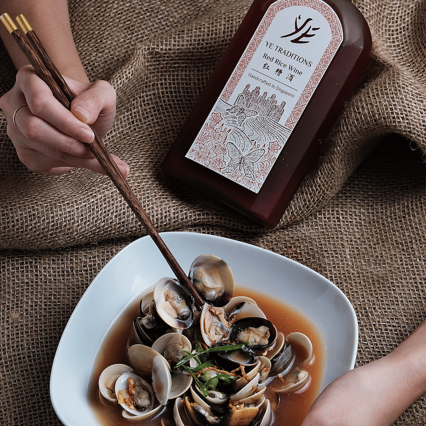 Ye Traditions Red Rice Wine Clams